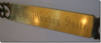 Munday Nameplate